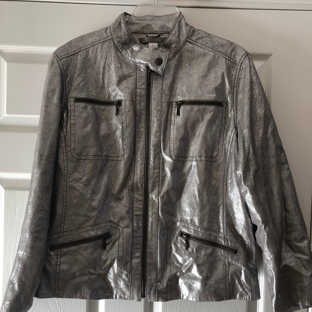 Leather jacket